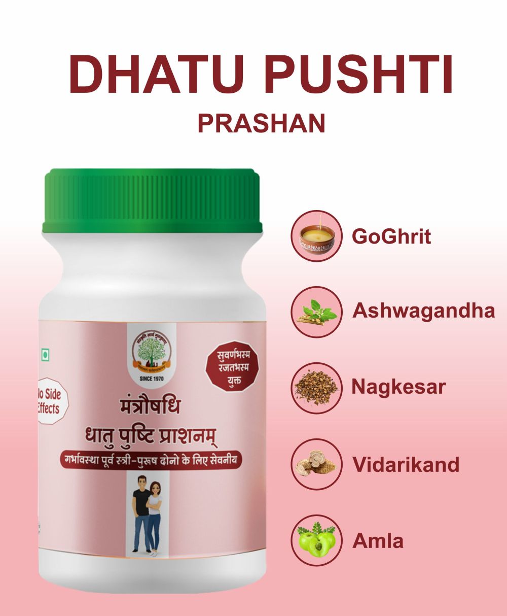mantraushadhi dhatupushti prashanam/मन्त्रौषधि धातुपुष्टि प्राशनम् 500gm