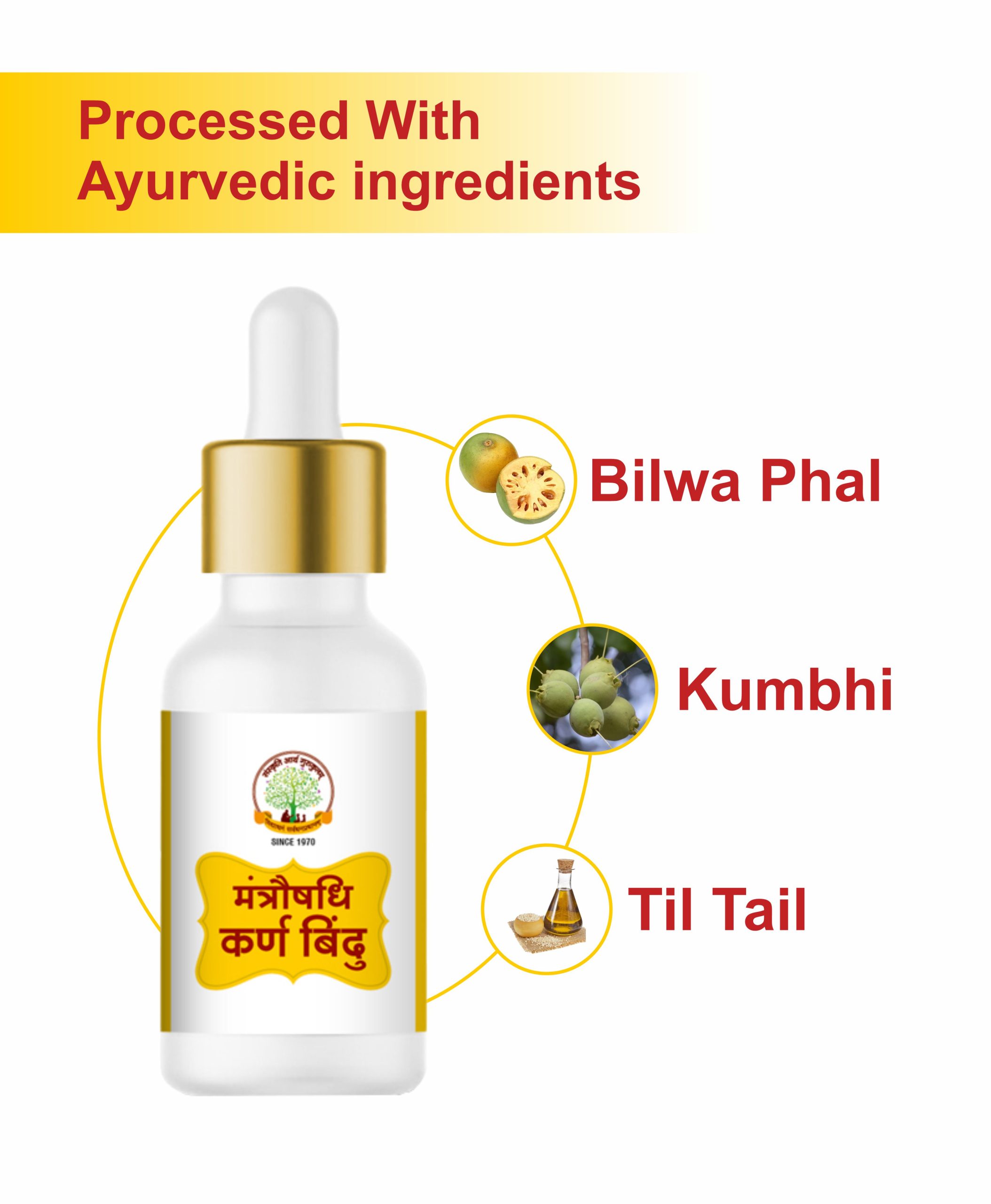 karna bindu tailam/ कर्ण बिंदु तैलम 15 ml