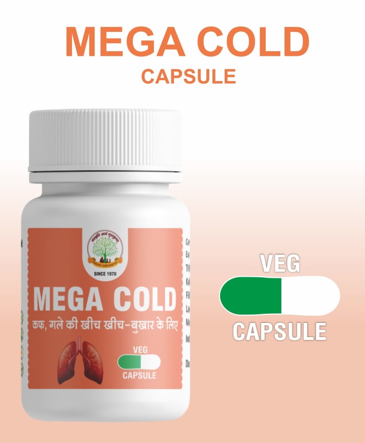 mega cold capsules/ मेगा कोल्ड कैप्सूल 30 टैबलेट