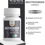 mestrogreen capsules (veg) – मासिक संबंधित समस्याओ के लिए 30 capsules (not for pregnant ladies)