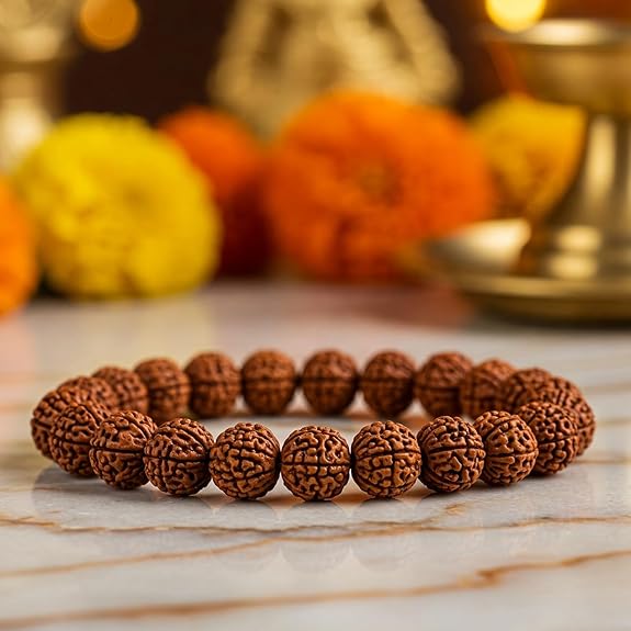 5 mukhi rudraksha bracelet
