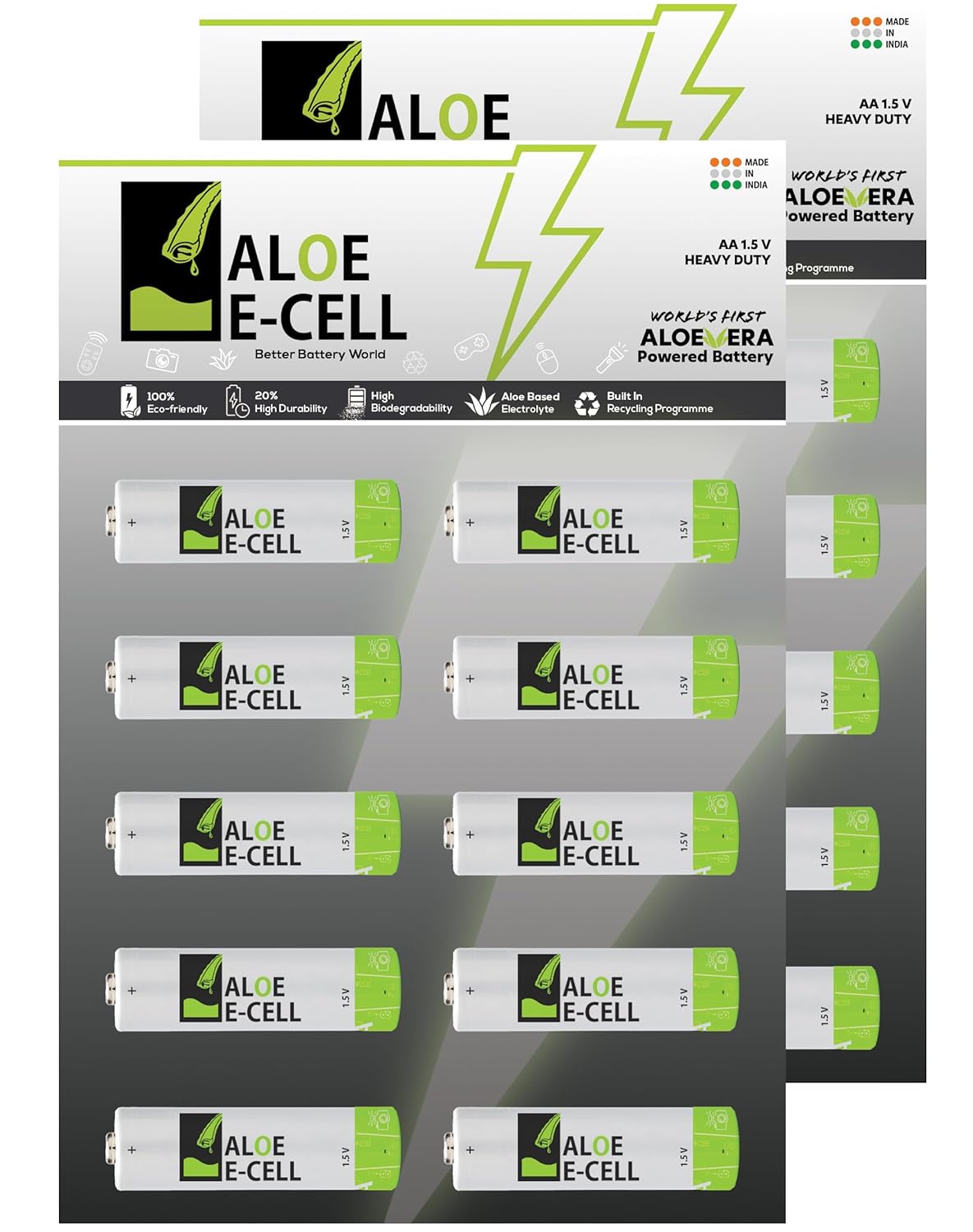 aloe ecell aa battery