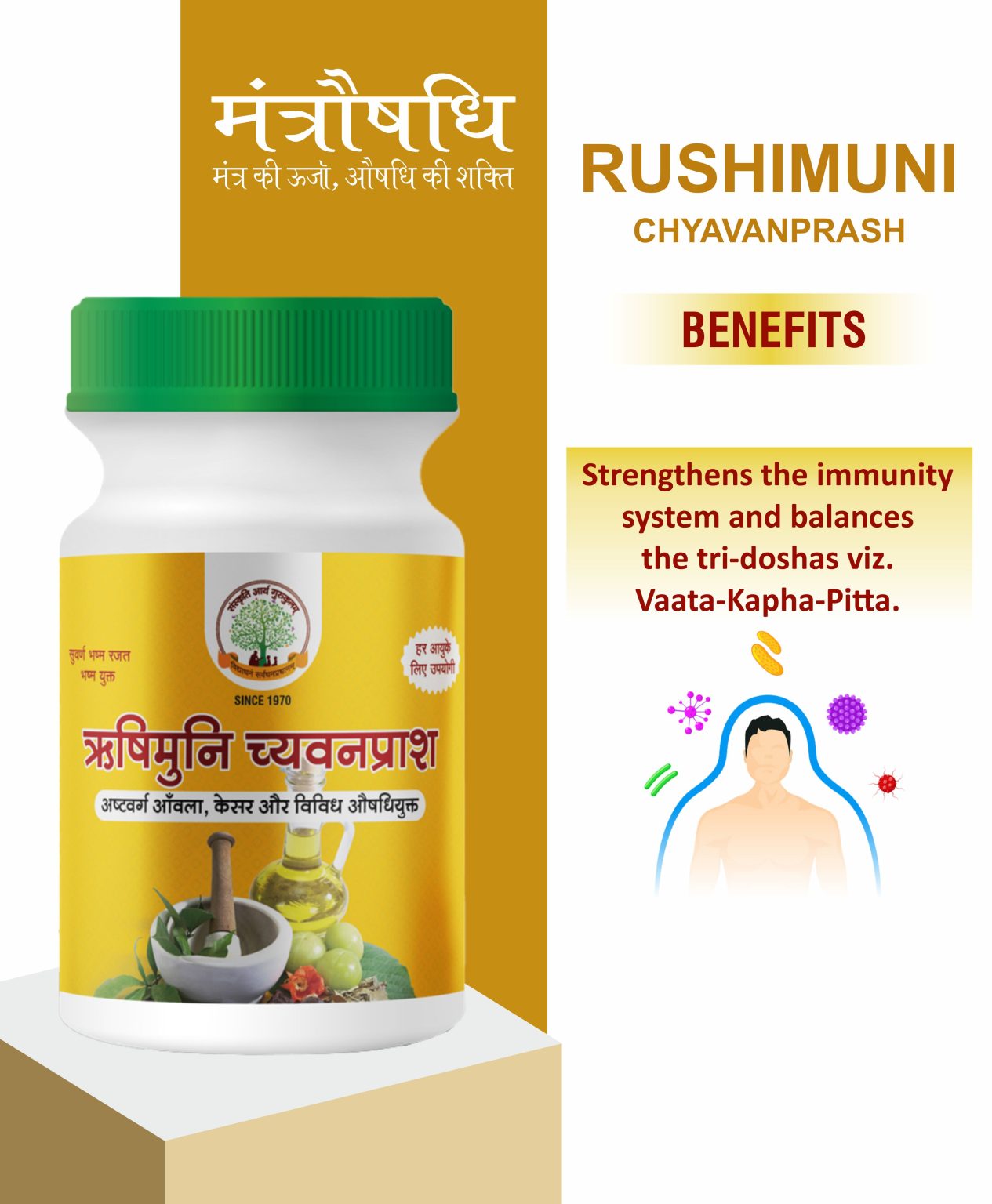 rishimuni chyavanprash / ऋषिमुनि च्यवनप्राश 500 gm