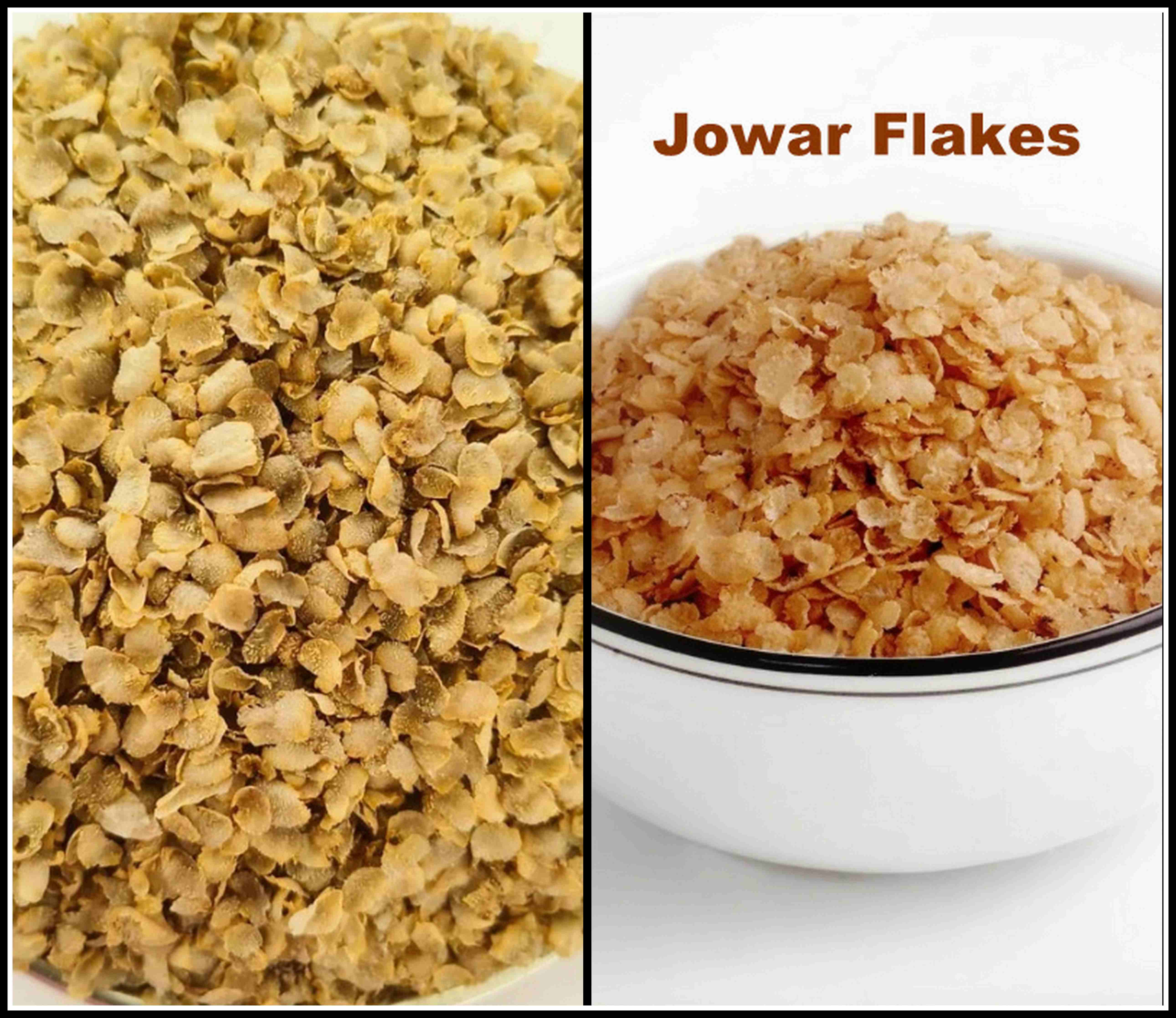 millet flakes | मिलेट पोहा 500gm (2 types of flakes)