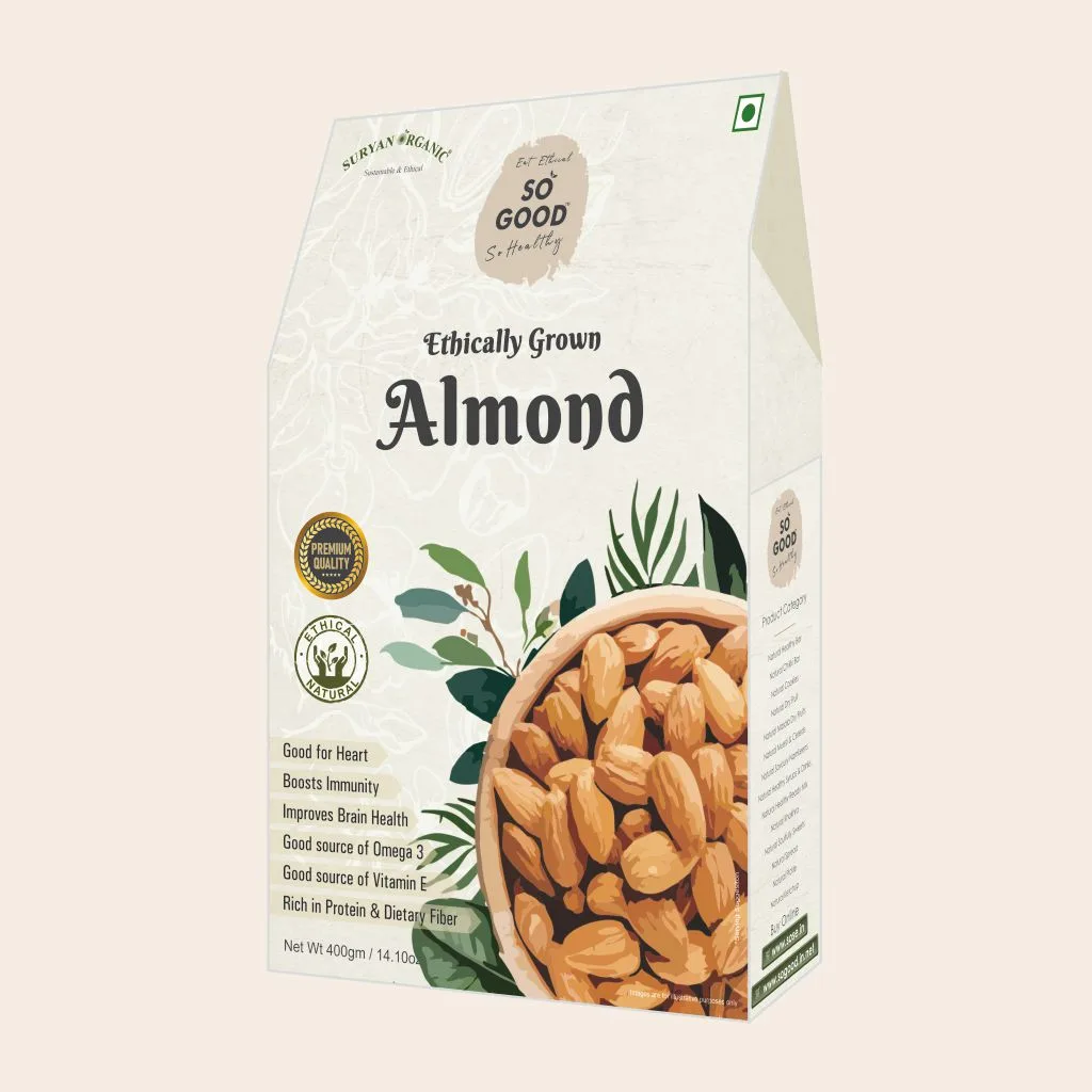 so good natural almond 400gm
