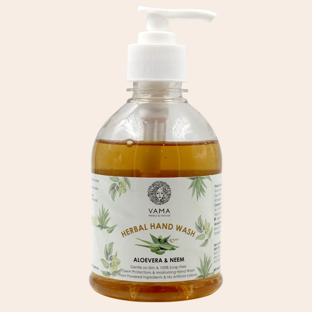 vama aloevera & neem herbal handwash 250ml