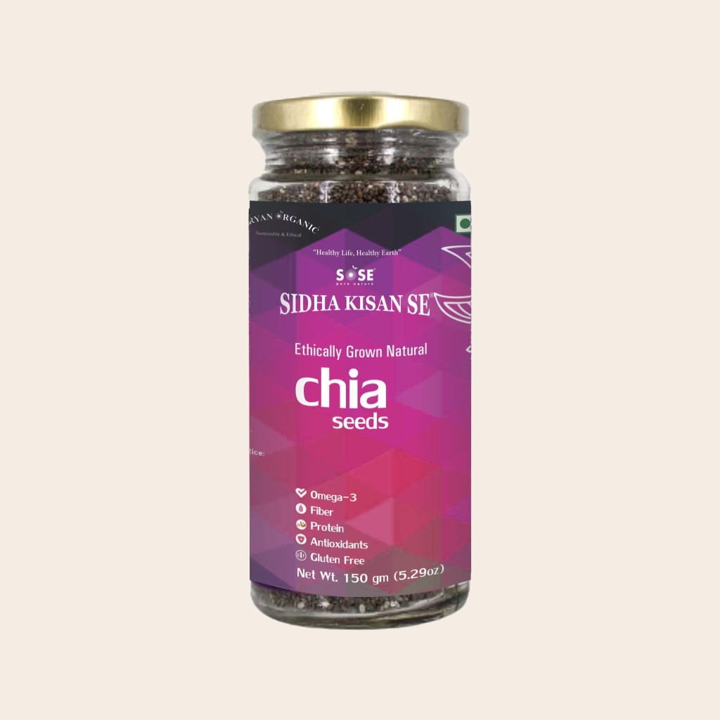 sidha kisan se natural chia seeds 150gm