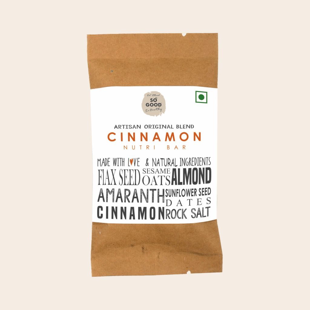 so good natural cinnamon nutri bar 30gm