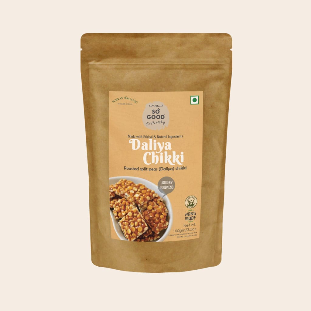 so good natural daliya chikki 100gm
