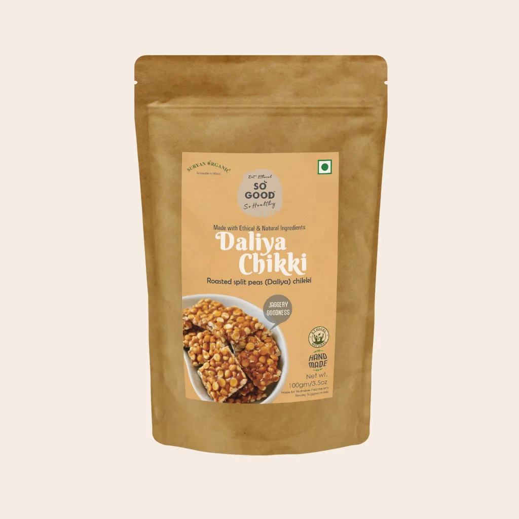 so good natural daliya chikki 100gm