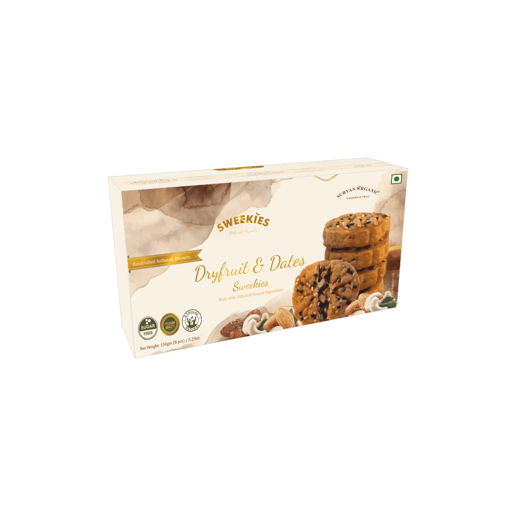 sweekies dry fruits and dates 150gm (8pcs)