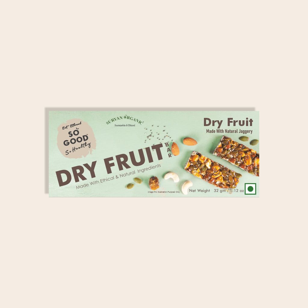 so good natural dry fruit chikki bar 32gm