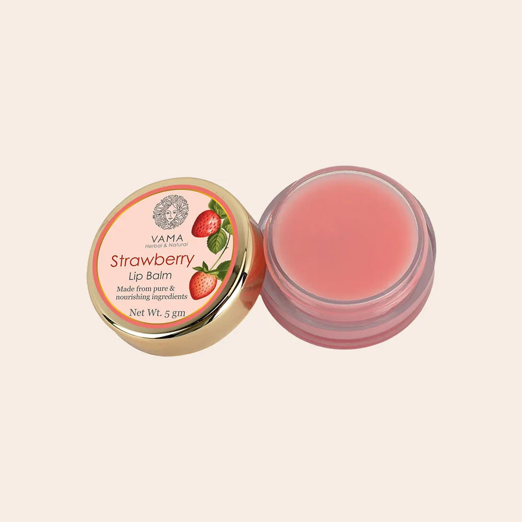 vama strawberry lip balm 5gm
