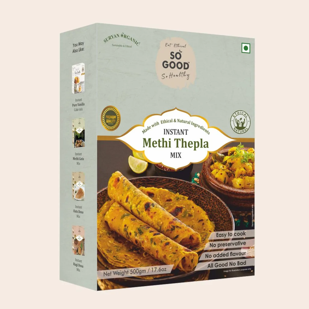 so good instant methi thepla mix 500gm