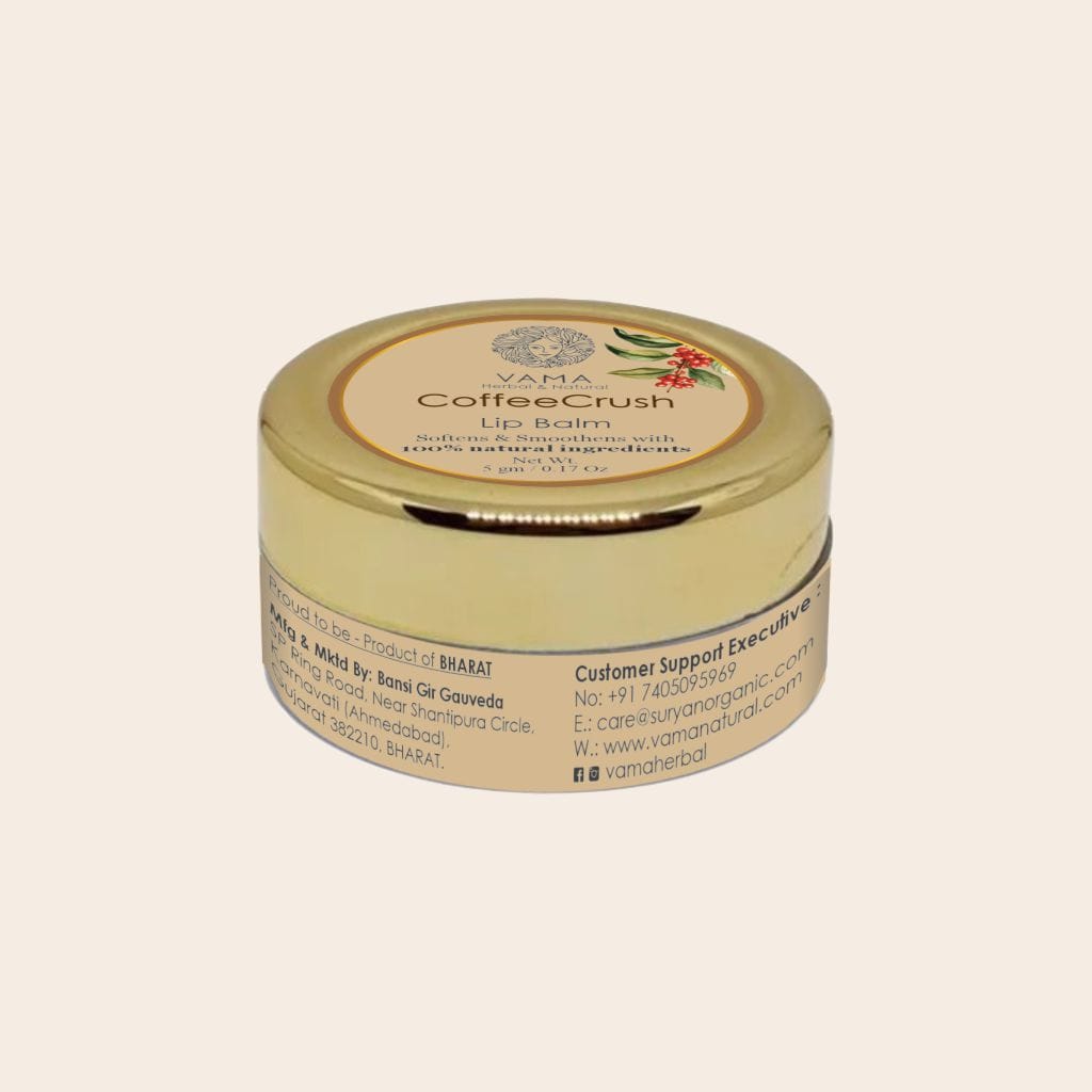 vama coffeecrush lip balm 5gm