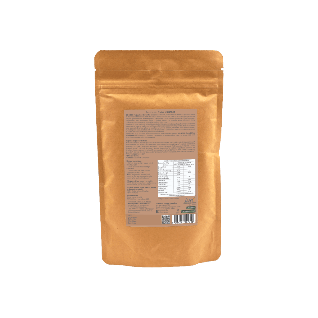 so good instant punjabi red gravy mix 100gm