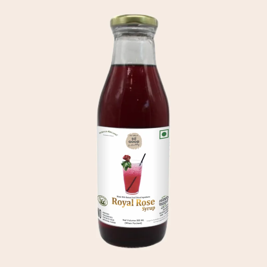 so good natural royal rose syrup 500ml