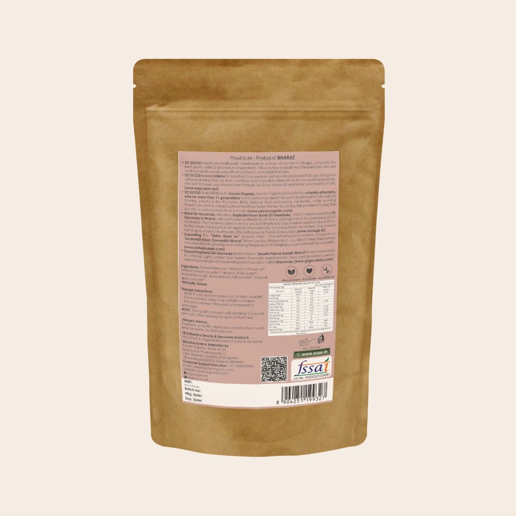 so good natural tomato masala banana chips 100gm