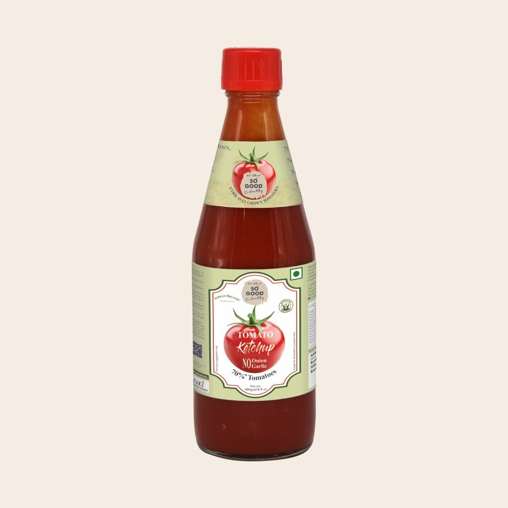 so good natural tomato ketchup no onion no garlic 480gm